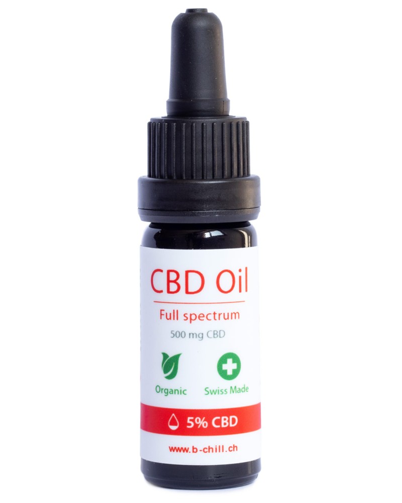 B-Chill Swiss CBD | Buy Full Spectrum CBD Oil 5% (500mg CBD)