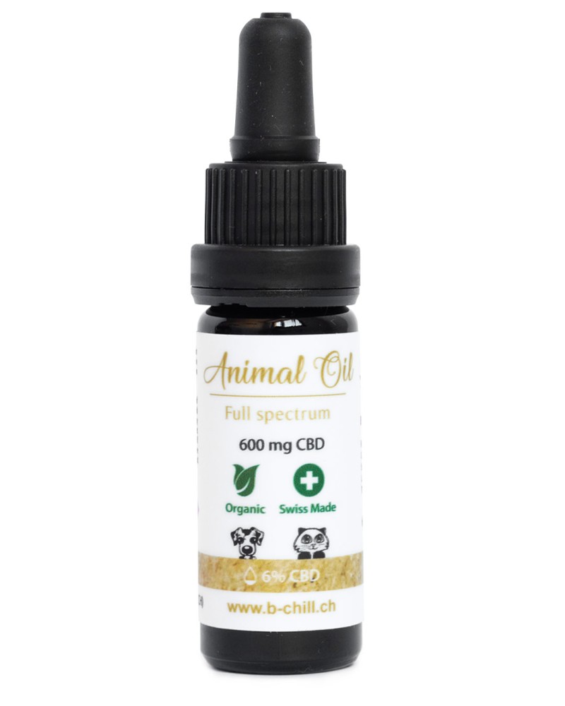 Huile de CBD pour chiens chats chevaux autres animaux