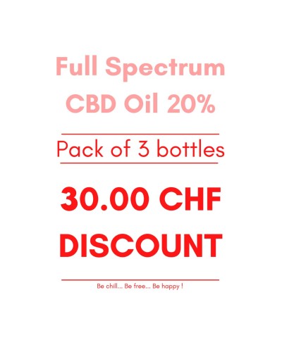Meilleure Huile CBD Full Spectrum 20% En Suisse