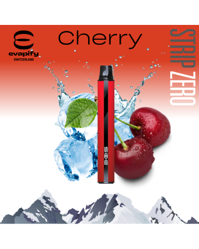 Kaufen Sie Strip Cherry E-Zigarette 0% Nikotin