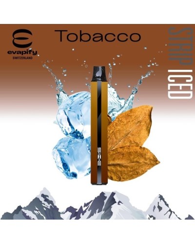 E-cigarette Strip Tobacco with 2% nicotine 600 puffs