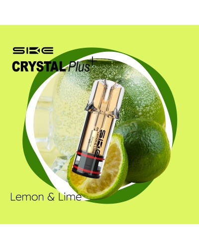 Pods E-Cigarette Crystal Plus Lemon & Lime 2% de nicotine 600 Puffs