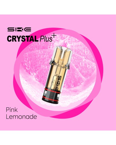 Teste das köstliche Aroma von Pink Lemonade mit den 2ml Pods von Crystal Plus