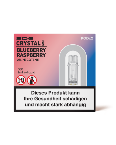 E-Cigarette Crystal Plus rechargeable Aurora Blue