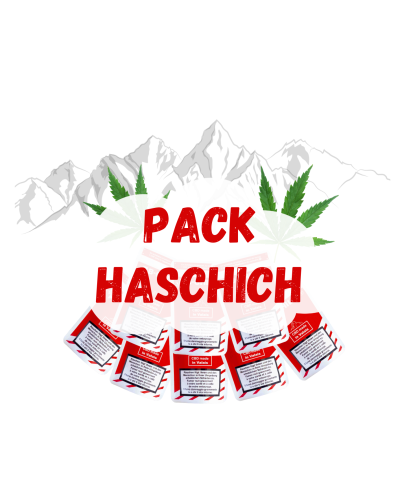 Pack découverte de 4 haschichs CBD