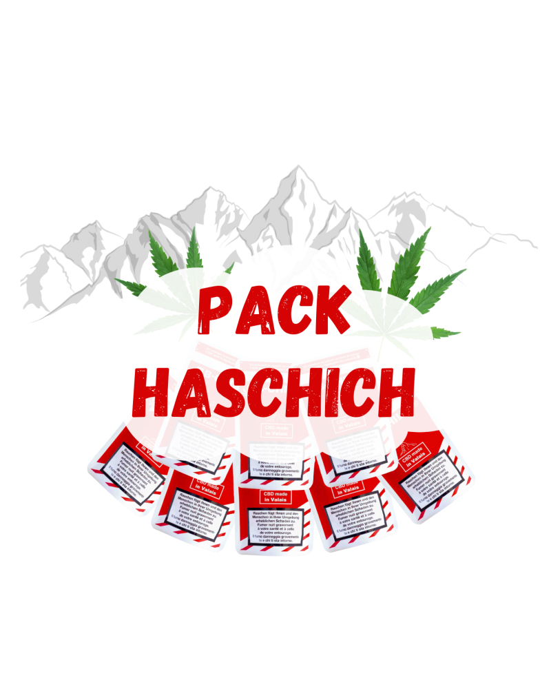 Pack découverte 4 haschichs CBD