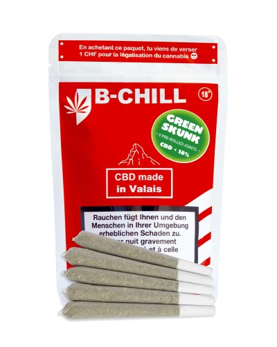 Order the best CBD pre rolled joints online in Switzerland