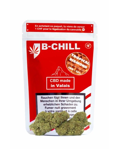 Acheter Meilleure Variété CBD Indoor en Suisse Tropical Diamond