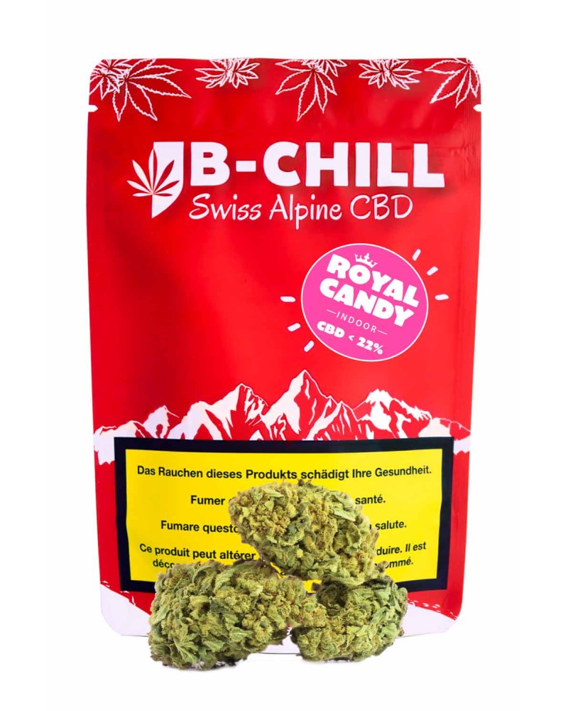 Vente CBD Suisse | Fleurs Indoor CBD Royal Candy