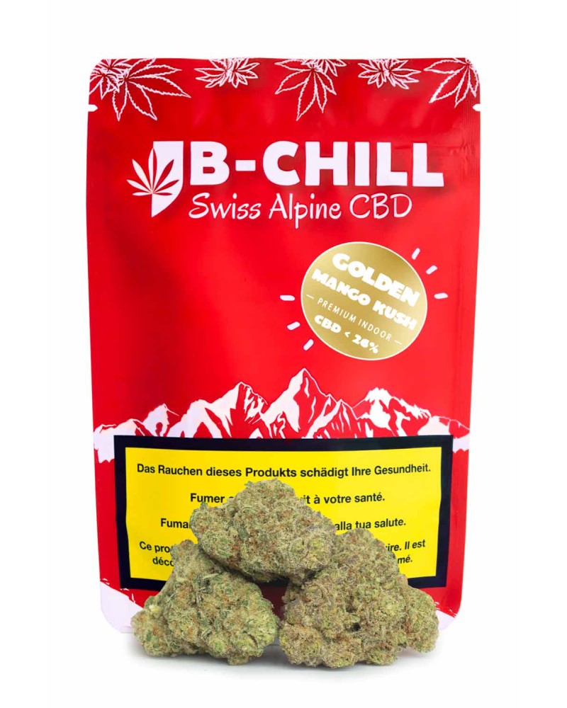 Golden Mango Kush 5g | Schweizer Indoor-CBD-Blüten