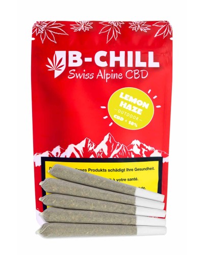 5 Vorgefertigte Lemon Haze CBD-Outdoor-Joints kaufen