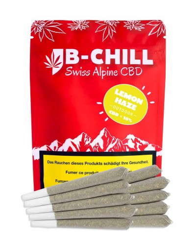 Commander sachet de 10 joints de CBD pré-roulés Lemon Haze Outdoor