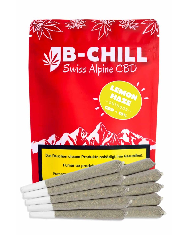 10er Pack Fertige Joints Online Bestellen Der CBD Sorte Lemon Haze Outdoor