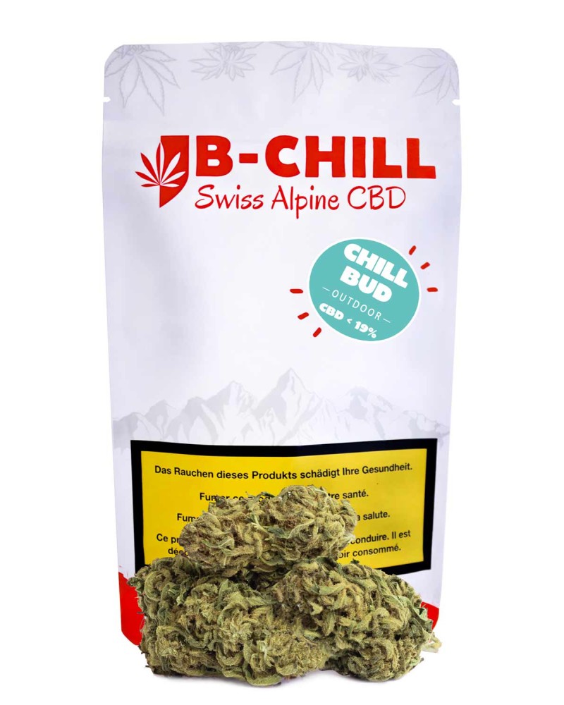 Achat Fleurs Chill Bud Outdoor CBD Suisse