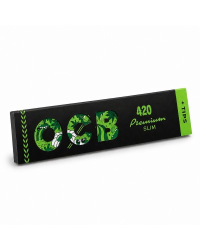 Shop CBD B-Chill | Achat Papier à Rouler OCB Slim Premium avec filtres