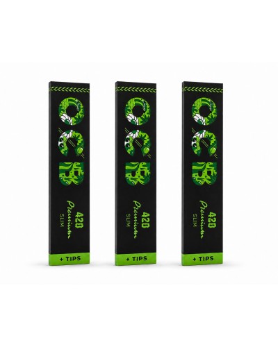 OCB Slim Premium Drehpapier mit Filter