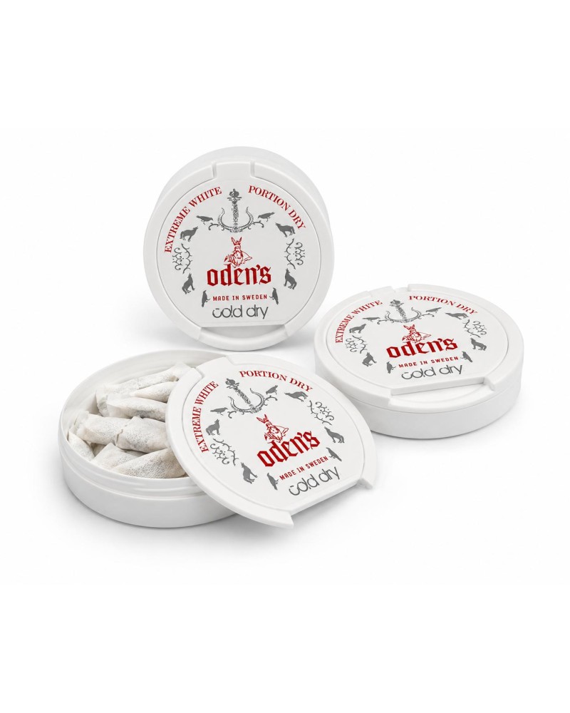 Shop de CBD en ligne: Achat de Snus Odens White Cold Dry Extreme chez B-Chill !