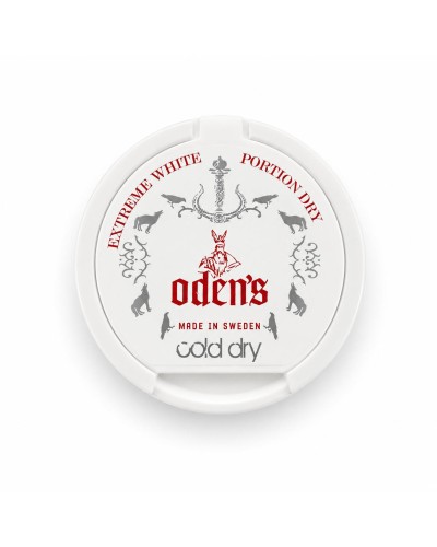 Shop de CBD en ligne: Achat de Snus Odens White Cold Dry Extreme chez B-Chill !