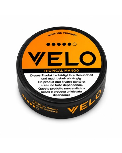 Shop de CBD en ligne: Commande la Snus Velo Tropical Mango chez B-Chill !