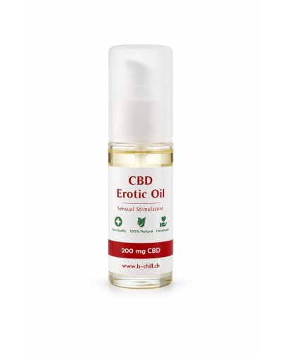 Vente de CBD Suisse : Huile érotique