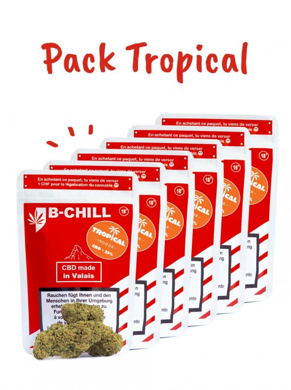 B-Chill Tropical CBD Package
