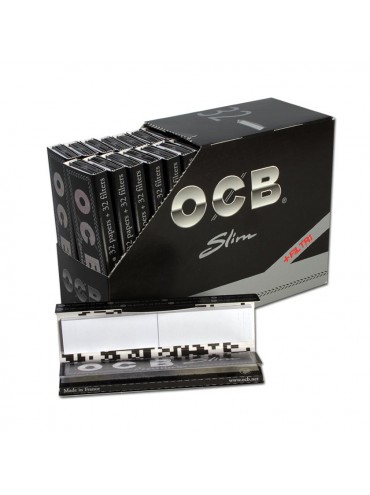 Shop CBD B-Chill | Achat Papier à Rouler OCB Slim Premium avec filtres