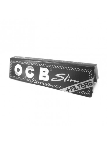 OCB Slim Premium rolling papers with filters