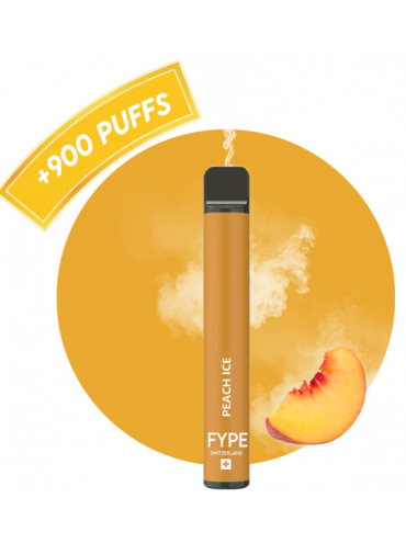 Order E-Cigarette With 900 Puffs And Aroma Peach Ice In Switzerland Zurich Bern Valais