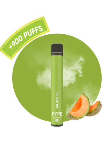 E-Cigarette Fype 900 Puffs Melon Ice Taste