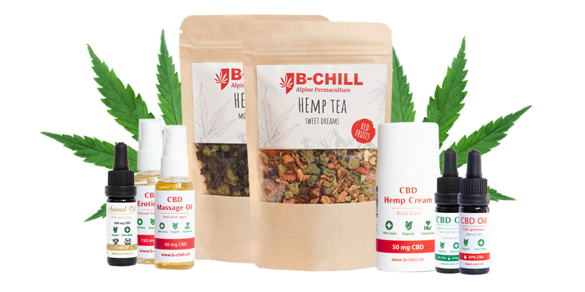 Gamme B-Chill CBD bien-être